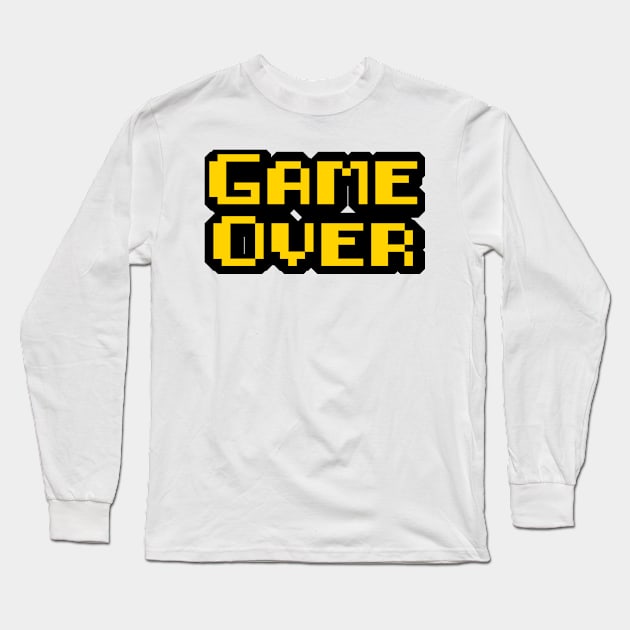 retro gamers Long Sleeve T-Shirt by GreenGuyTeesStore